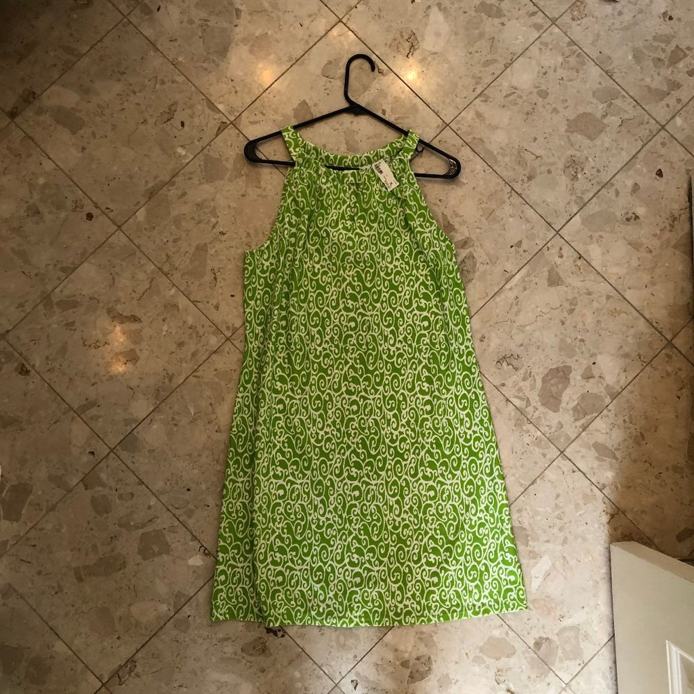 Jude Connally - Green Shift Dress